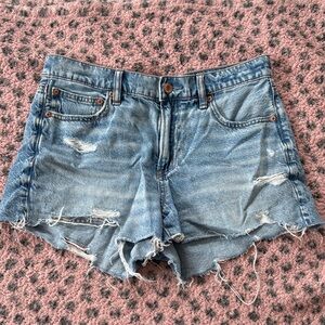 Denim Distressed Women Shorts